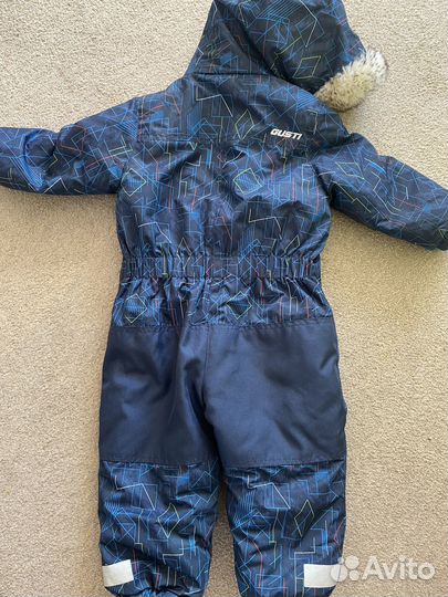 Зимний комбинезон для мальчика 86