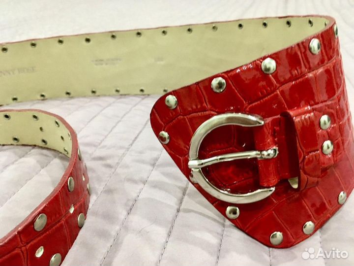 Новый ремень из натуральной кожи 