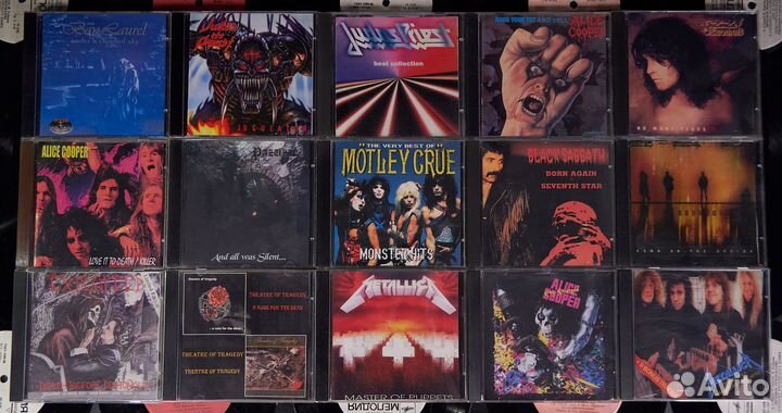 CD диски rock, doom, metal, alternative, grunge