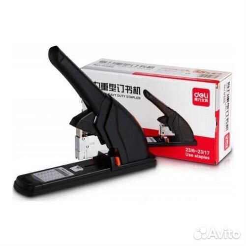 Степлер мощный Deli E0386 Effortless 23/6 23/8 23