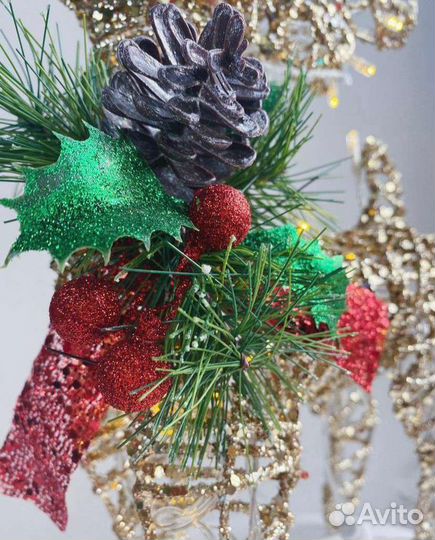 Светодиодная фигура оленя 30 см