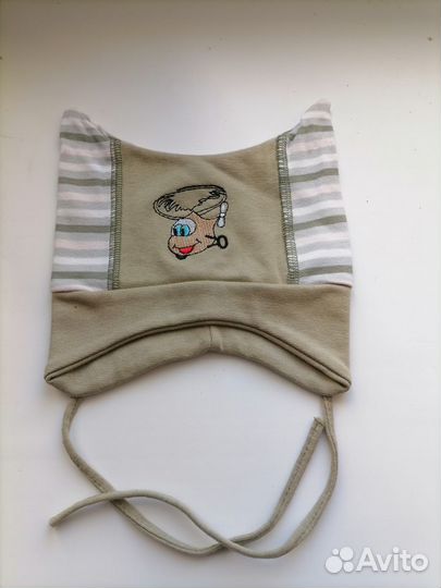 Шапка для мальчика, девочки демисезонная