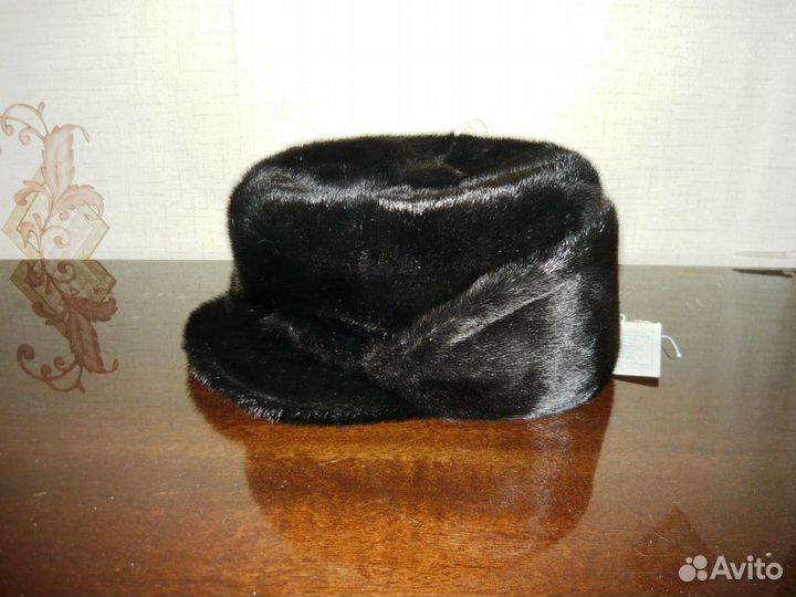 Зимняя новая шапка СССР р59 (натур. мех)