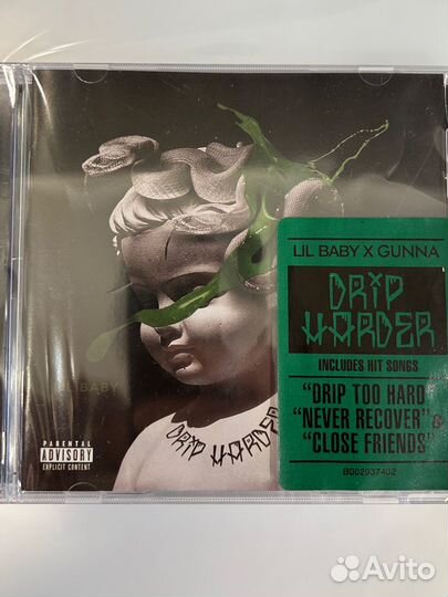 Музыкальные cd диски хип-хоп импорт