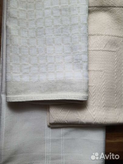 Дорожка, скатерть хлопок лён