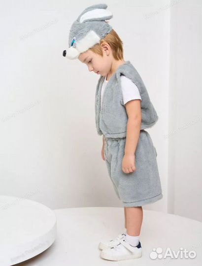 Карнавальный костюм зайчика 98-116