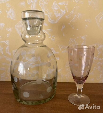 Штоф с рюмкой 60-е годы