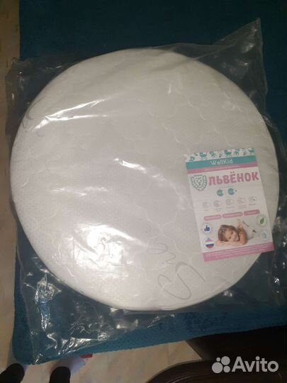 Матрац круглый для кроватки