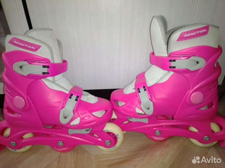 Роликовые коньки детские раздвижные