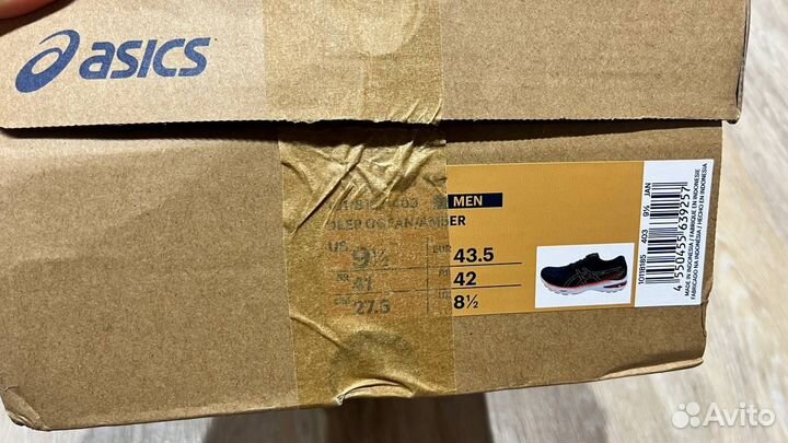 Кроссовки asics GT-2000 10, оригинал, оранж