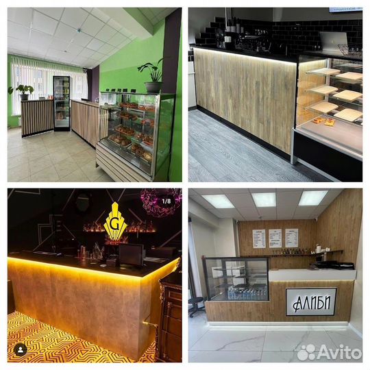 Ресепшен / Стойка Ресепшн деревянная