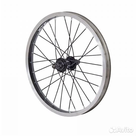 Обод 16 передний железный в сборе с втулкой