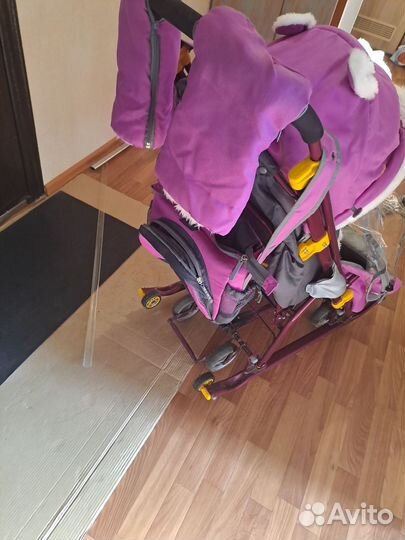 Коляска санки