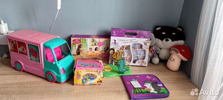 Игрушки пакетом для девочки