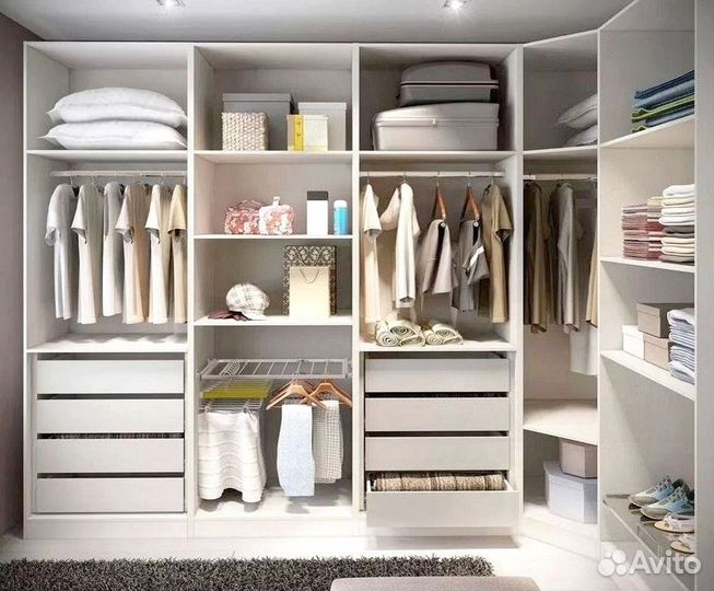 Гардеробная на заказ в рассрочкугардеробная на заказ