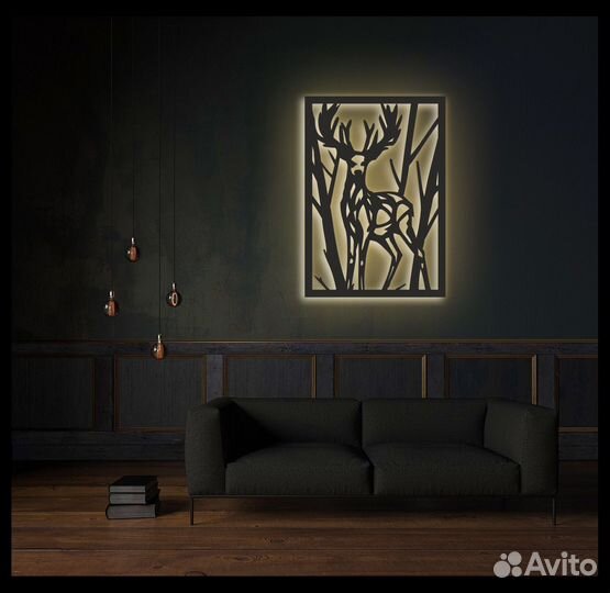 Панно из дерева