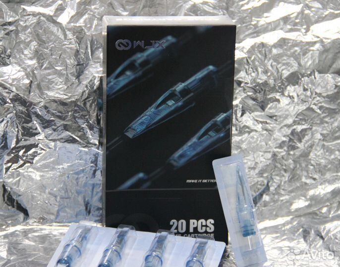 WJX WJX 10/07 RM картриджи для тату, 20 шт
