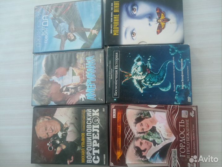 Фильмы и аниме на DVD