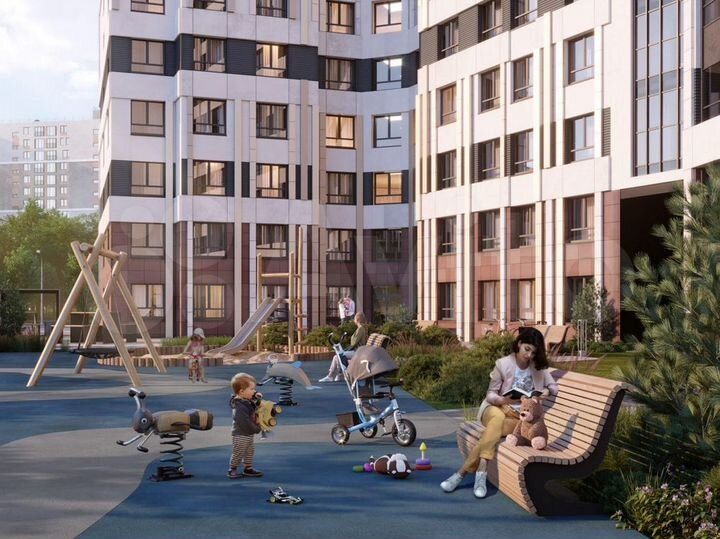 3-к. квартира, 58 м², 1/13 эт.