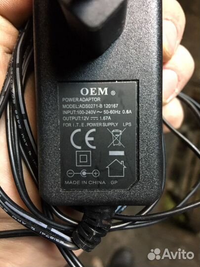 Блоки питания 5v 12v 0.5A 1A 1.67A 2A 2.5А