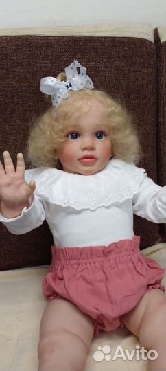 Кукла Реборн девочка 66см.новая