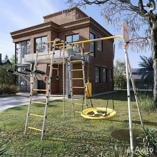 Детский уличный спортивный комплекс арт 3327