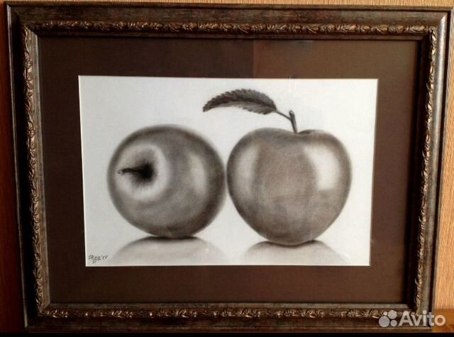 Картина в графическом стиле(масло)