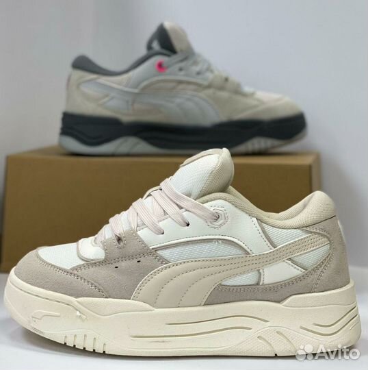 Кроссовки puma 180 женские чёрные. (36-41)