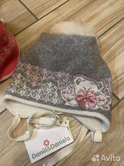 Шапка д/д новая Daniil Daniela р.46-48