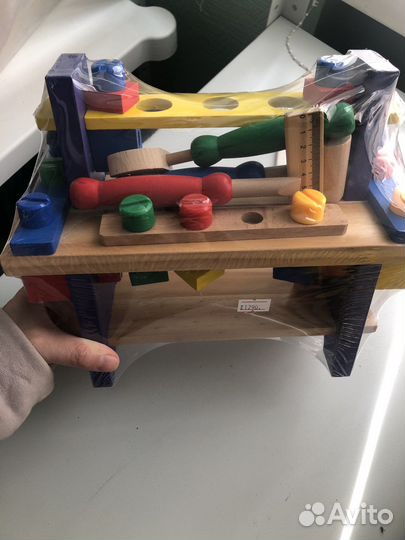 Деревянный конструктор Верстак