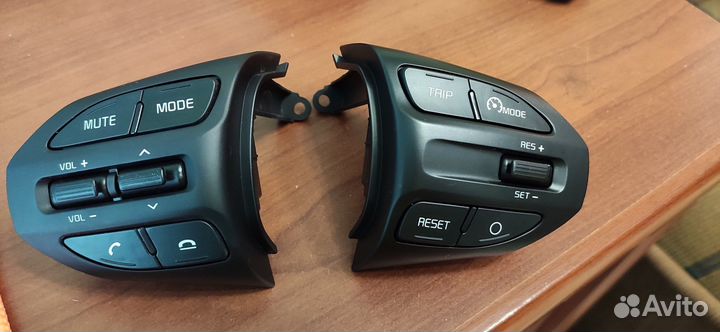 Кнопки на руль RIO и установка (круиз)