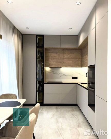 Встраиваемый кухонный гарнитур