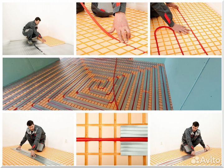 Теплый пол Маты для теплого пола