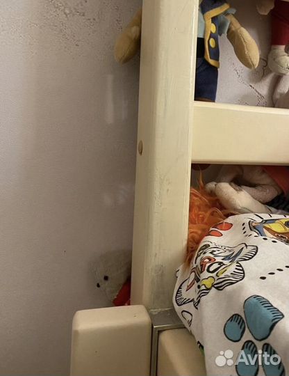 Кровать чердак с домиком