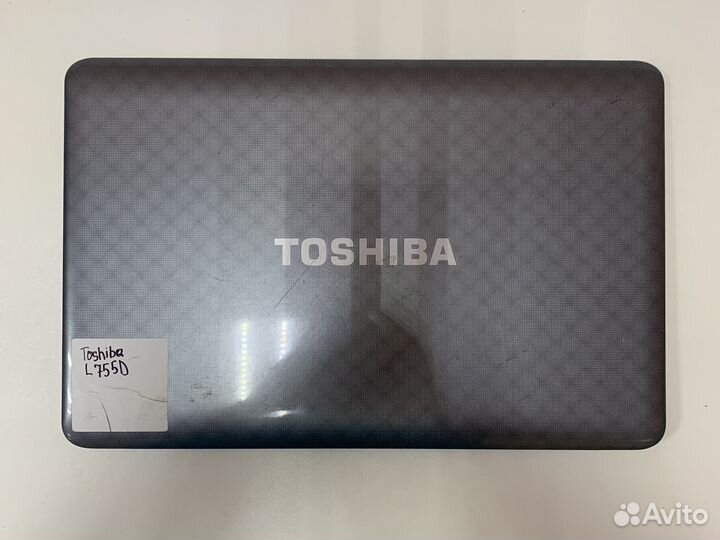 Крышка матрицы ноутбука Toshiba l755d