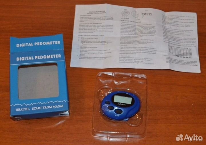 Шагомер новый