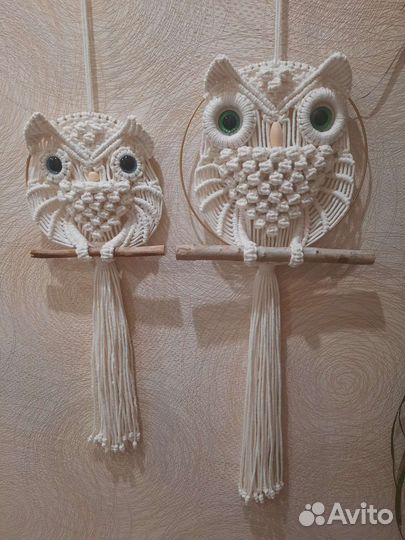 Макраме совёнок