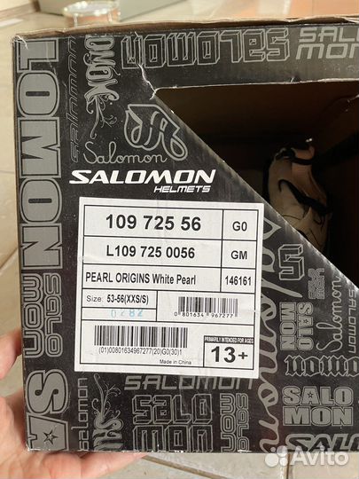 Горнолыжный шлем salomon