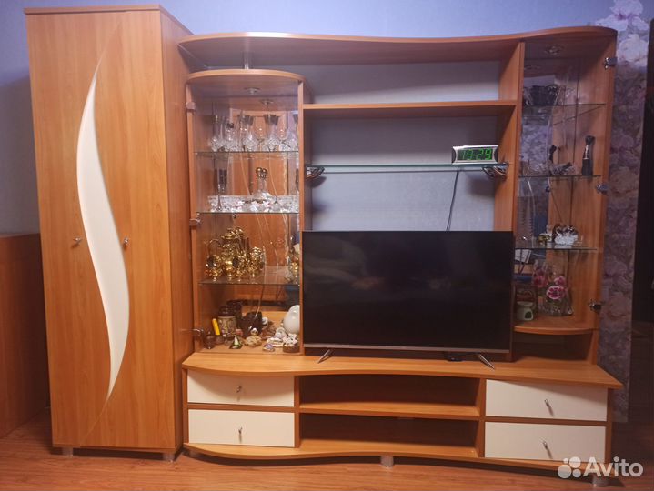 Стенка в гостиную со шкафом бу