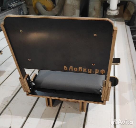 Кресло в лодку, сиденье + опора, комплект