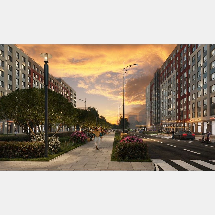 1-к. квартира, 39,5 м², 3/8 эт.
