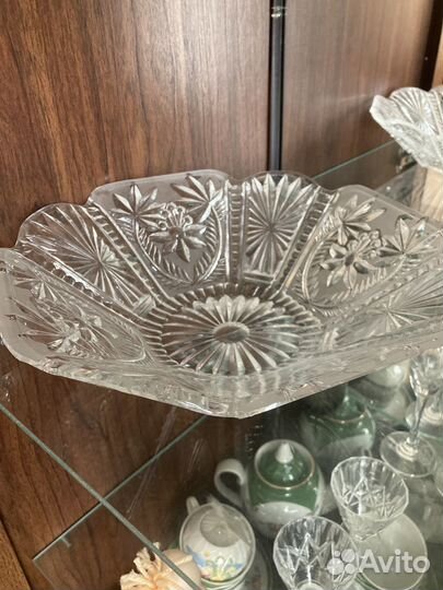 Вазы салатницы советский хрусталь СССР