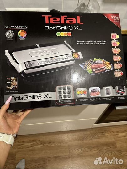 Гриль tefal optigrill xl