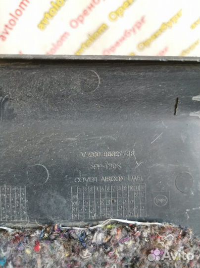 Накладка консоли Chevrolet Epica