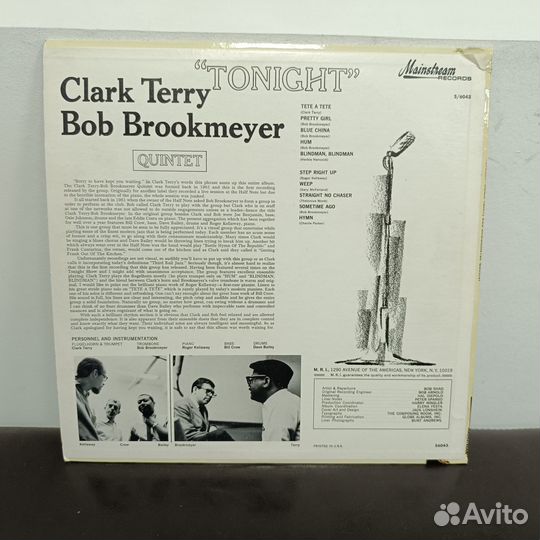 Clark Terry,Bob Brookmeyer Quintet 