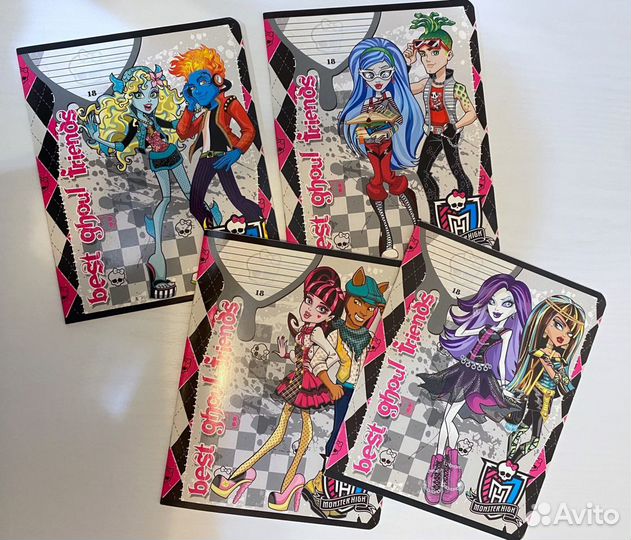 Тетради «Monster High - Монстр Хай»