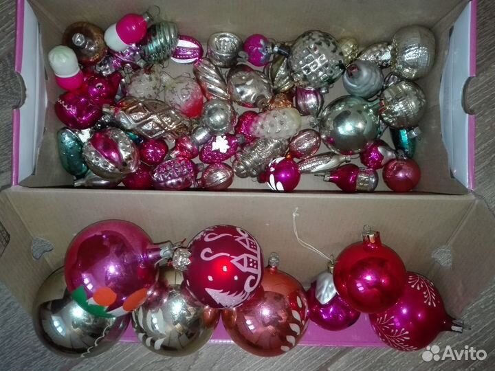 Елочные игрушки СССР. Амур, почта