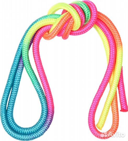 Скакалка для художественной гимнастики, 3м радуга