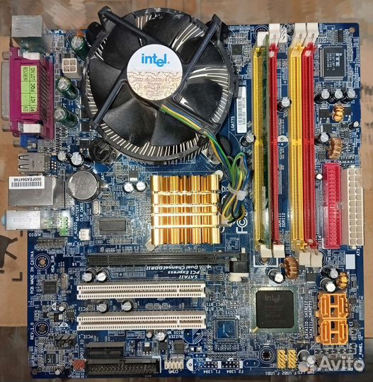 Материнская плата 775