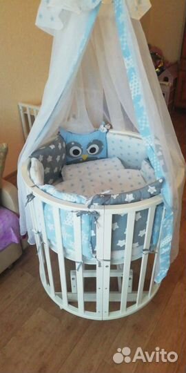 Бортики и балдахин